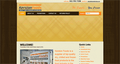 Desktop Screenshot of kerstonfoods.co.za